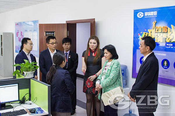 Thailand Business Delegation Visit to ZG Group