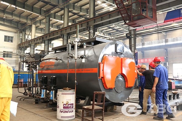 Scope of Supply and Technical Parameters of Fire Tube Boiler of 1500kg/h Dual Fuel System at Working