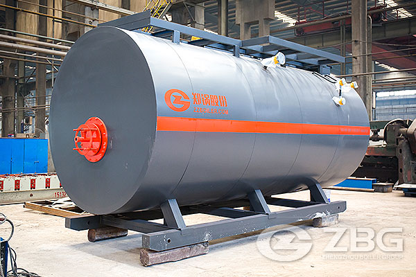8 Ton/hr Horizontal Fire Tube Boiler Complete With Controls