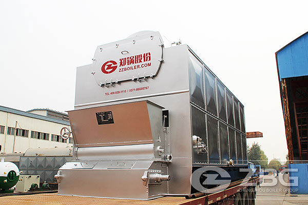 Package 4 Ton Biomass Boiler With Traveling Grate