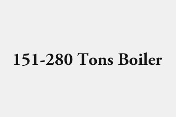 151-280 Tons / 105-196 MW Boiler