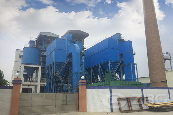 Flue Gas Volume of 40 Ton Coal Fired CFB Boiler
