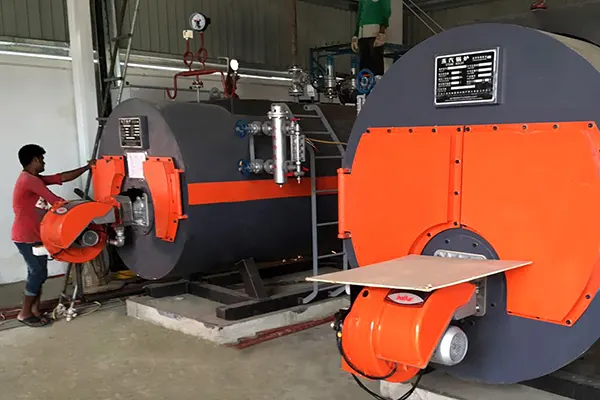 Horizontal 3 Pass Wet Back Boiler Factory