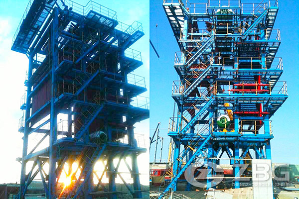 Petroleum Coke Calcining Waste Heat Boiler Project