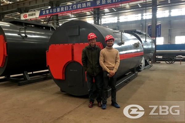 2-5 T/H Natural Gas & Furnace Oil Steam Boiler for Textile Printing & Dyeing Mills