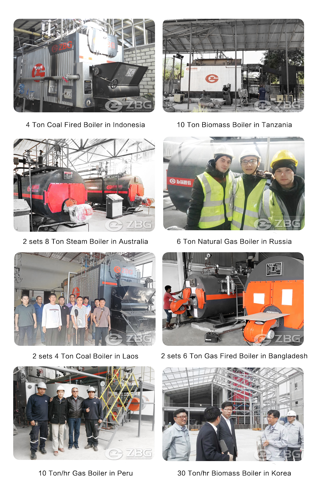 Industrial Boiler Cases with ASME certificate