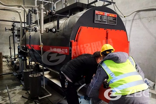 3-ton gas-fired steam boiler