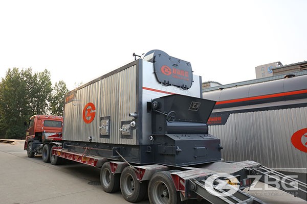 DZL Hot Water Boiler for 8mw Heat Load Facility