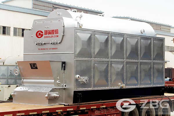 6 Ton Biomass Steam Boiler Burning Palm Kernel Shell, 17.5bar