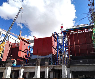 3*80T Coal Fired Corner Tube Boilers in Tibet
