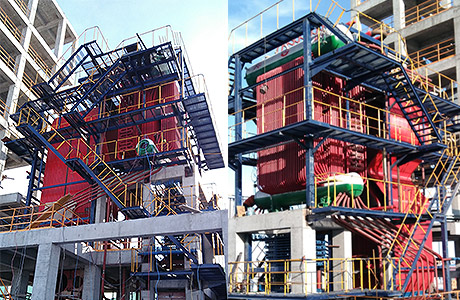 Mongolia 15 Ton CFB Boiler
