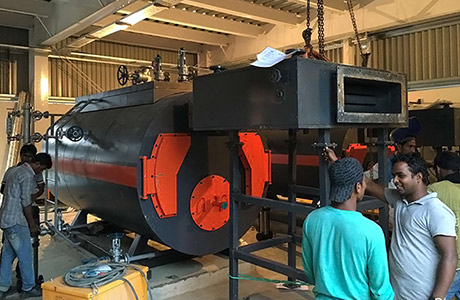 large gas Fired steam Boiler sale