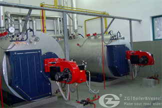 What if the automatic oil fired boiler exhausts black smoke