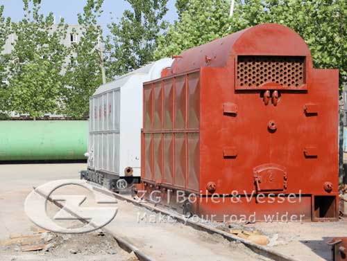 What are the common water gauges of chain grate steam boiler