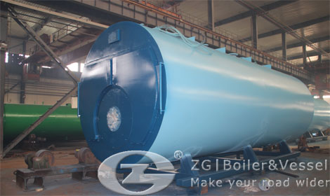 What should notice during the construction of gas fired boiler room