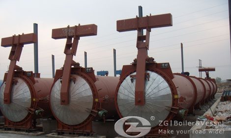 What are the different temperature phases of aac autoclave