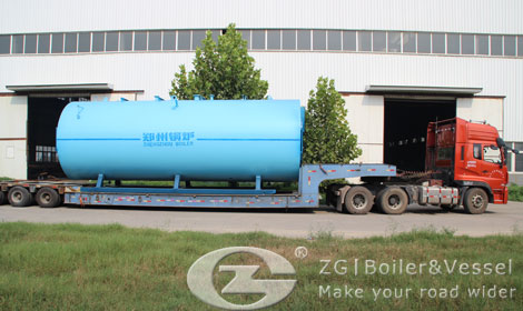 How to achieve the horizontal oil fired boiler water cycle