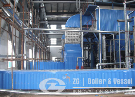 Steam Boiler In Pharmaceutical Factory