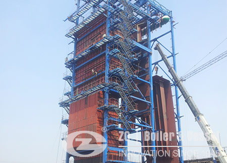 CFB Boiler Drum and Water Cooling System