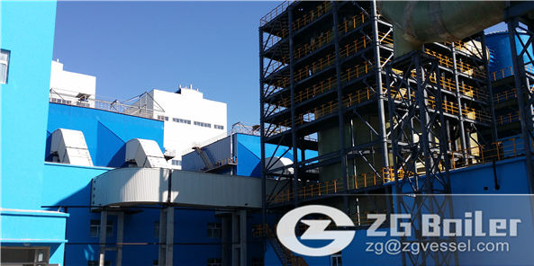 CFB power plant boiler
