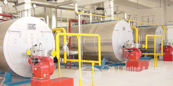 High Quality Horizontal Oil and Gas Fired Steam Boiler For Sale Price