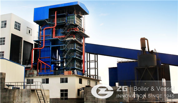 CFB Boiler for 45 Ton Coal and Biomass Co-firing Boiler