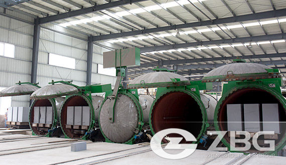 AAC Production Line 100,000m3 And For 200,000m3 Capacity