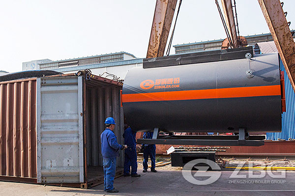 5 Ton Steam Boiler With Heavy Oil Fired In Saudi Arabia
