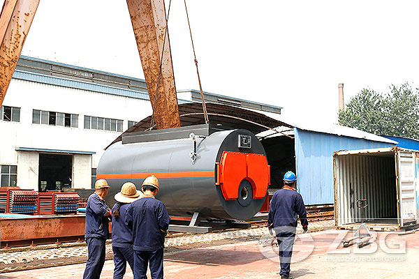 1 Ton Oil Boiler For Madagascar Textile Mill