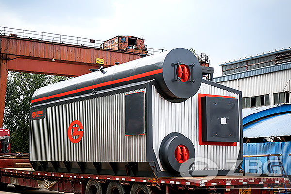 2 sets of gas boiler for Iran paper plant