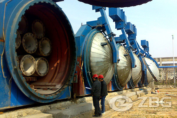 Automated Autoclave for PHC Pile Price
