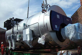 110 t industrial boiler export to India