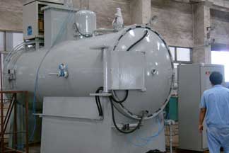 vulcanizing tank application