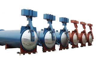 Quick-opening glass laminating autoclaves in China