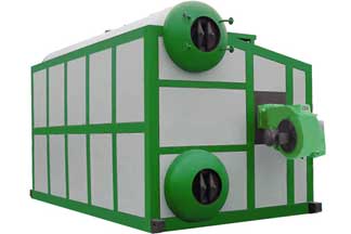 Methane for gas fired boiler