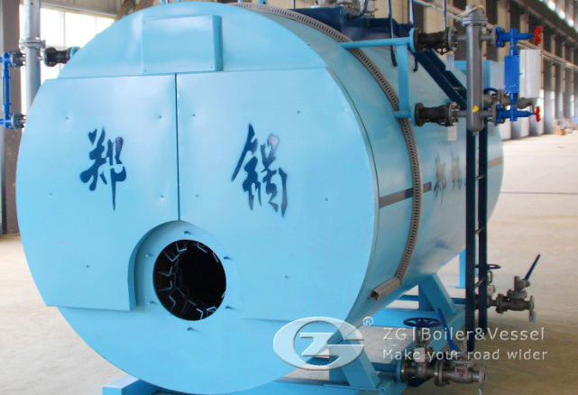The ventilation ways of gas steam boiler