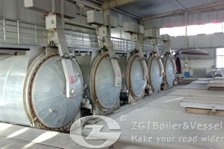The impurities in aac block production line