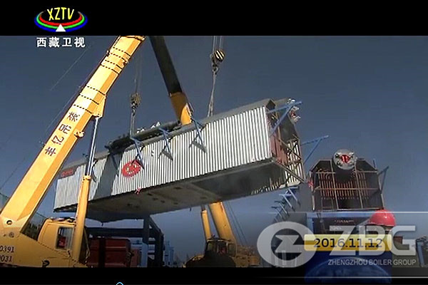 Tibet Ali Project: 3 sets of 25 ton Chain Gate Boilers Put into operation