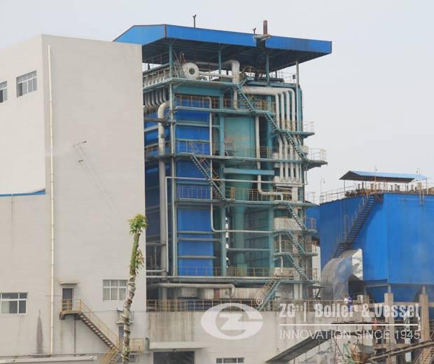 The technology of hazardous waste heat recovery boiler